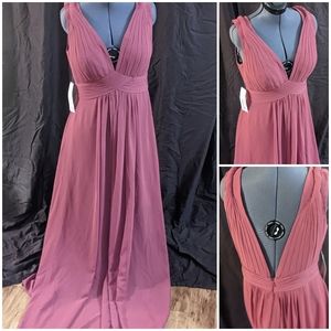 NWT (never altered!!) Azazie Hillary Sz 14 Mulberry